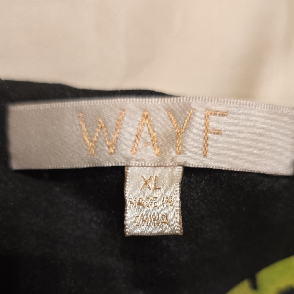 WAYF Strapless Dress with Green Floral Pattern XL - Picture 2 of 16